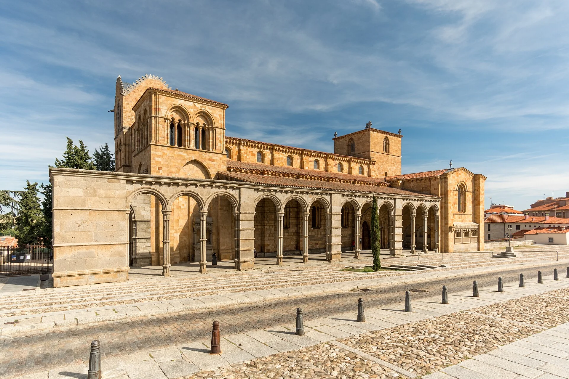 De Romaanse Basílica de San Vicente in Ávila