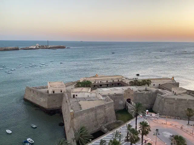 Castillo de Santa Catalina in Cadiz