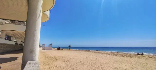 Playa de la Victoria in Cadiz