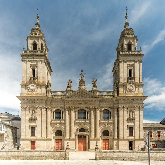 De Catedral de Santa Maria van Lugo De Catedral de Santa Maria van Lugo