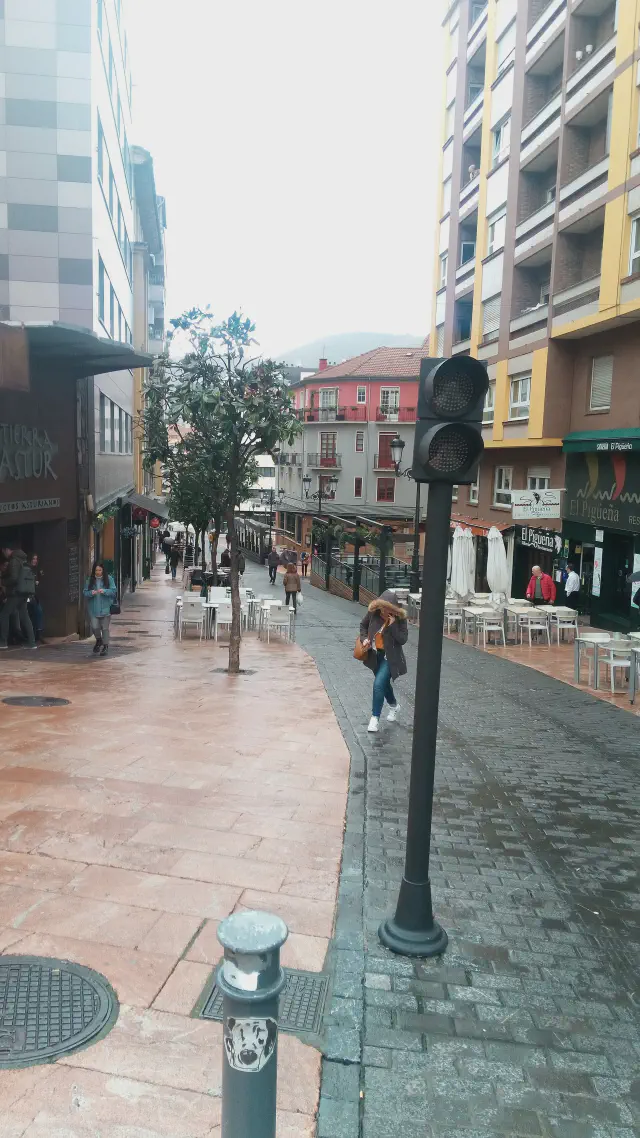 De Calle Gascona in Oviedo met haar terrassen, het bulevar de la sidra met cidrebars