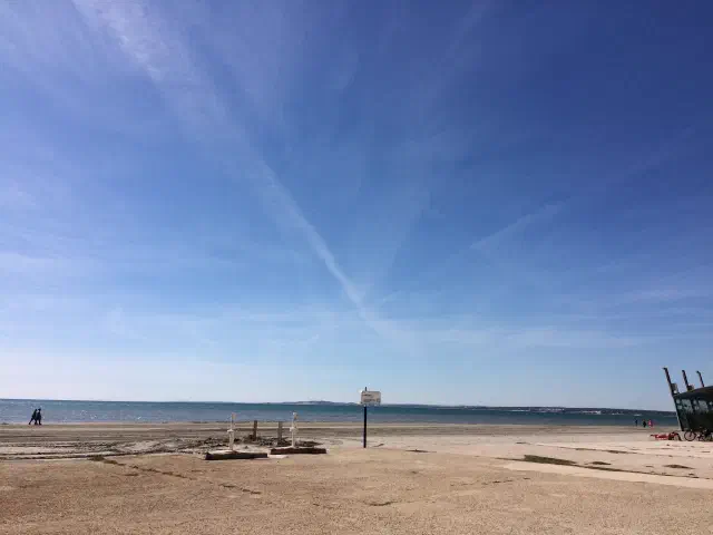 Breed en rustig strand Gran Playa in Santa Pola