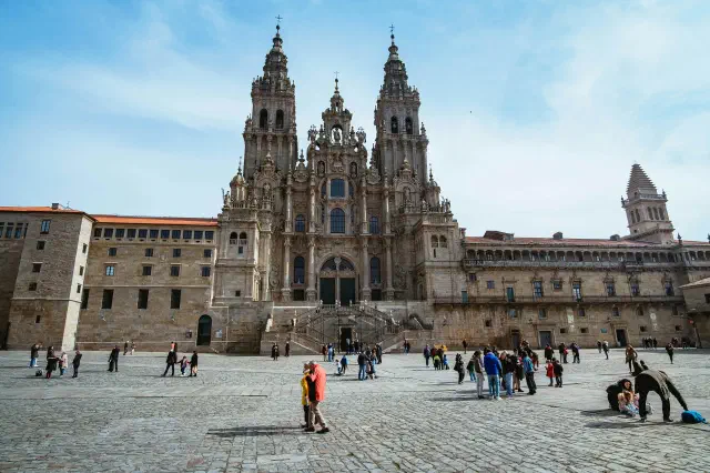 Header afbeelding van Santiago de Compostela in Spanje