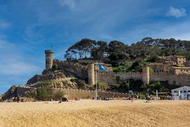Header afbeelding van Tossa de Mar in Spanje