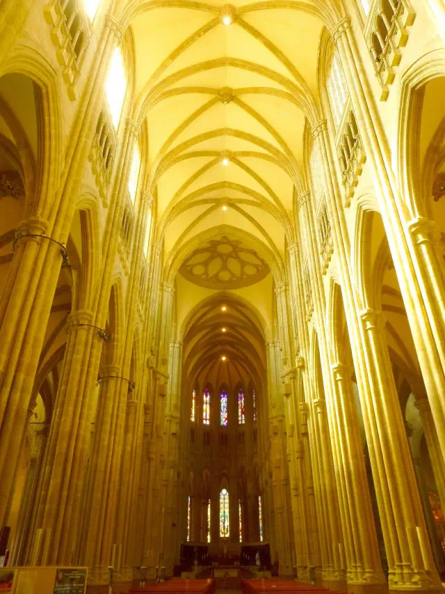 De neogotische Catedral Nueva van Vitoria-Gasteiz